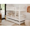 NEMO 90x200 white bunk bed Lano Furniture
