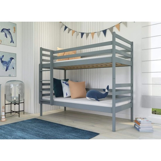 NEMO 80x160 graphite bunk bed Lano Furniture