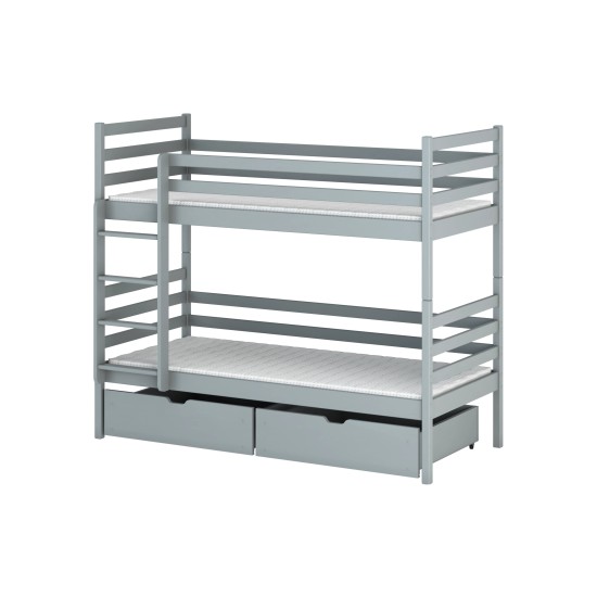 NEMO 80x180 grey bunk bed Lano Furniture NEMO 80x180 grey bunk bed Lano Furniture