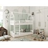 POLA 90x190 white bunk bed Lano Furniture