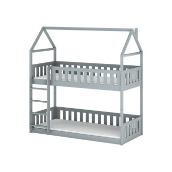 POLA 80x200 grey bunk bed Lano Furniture