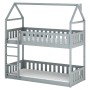 POLA 80x200 grey bunk bed Lano Furniture
