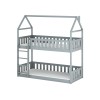 POLA 90x200 grey bunk bed Lano Furniture