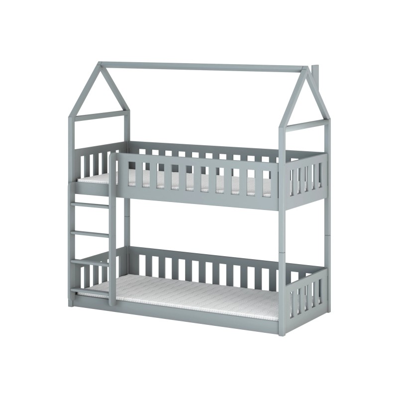 POLA 90x200 grey bunk bed Lano Furniture