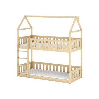 POLA 80x200 pine bunk bed Lano Furniture
