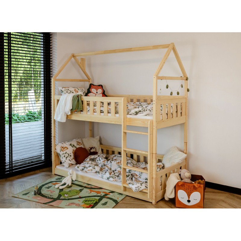 POLA 90x190 pine bunk bed Lano Furniture