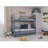 ALAN 80x200 grey bunk bed Lano Furniture