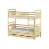 ALAN 90x200 pine bunk bed Lano Furniture