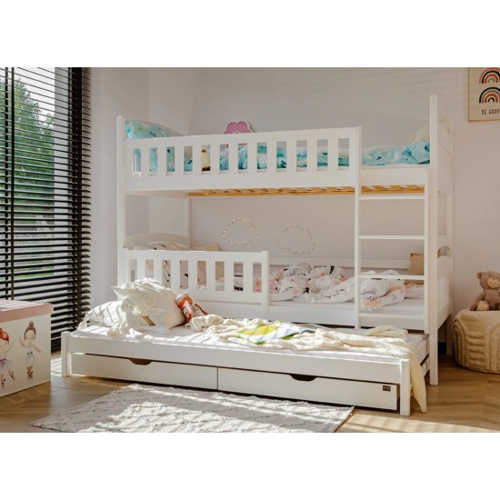 Κουκέτα BLANKA 80x160 white