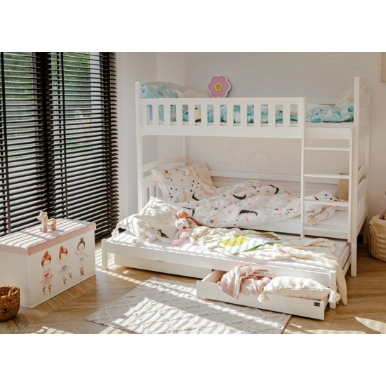Κουκέτα BLANKA 90x190 white