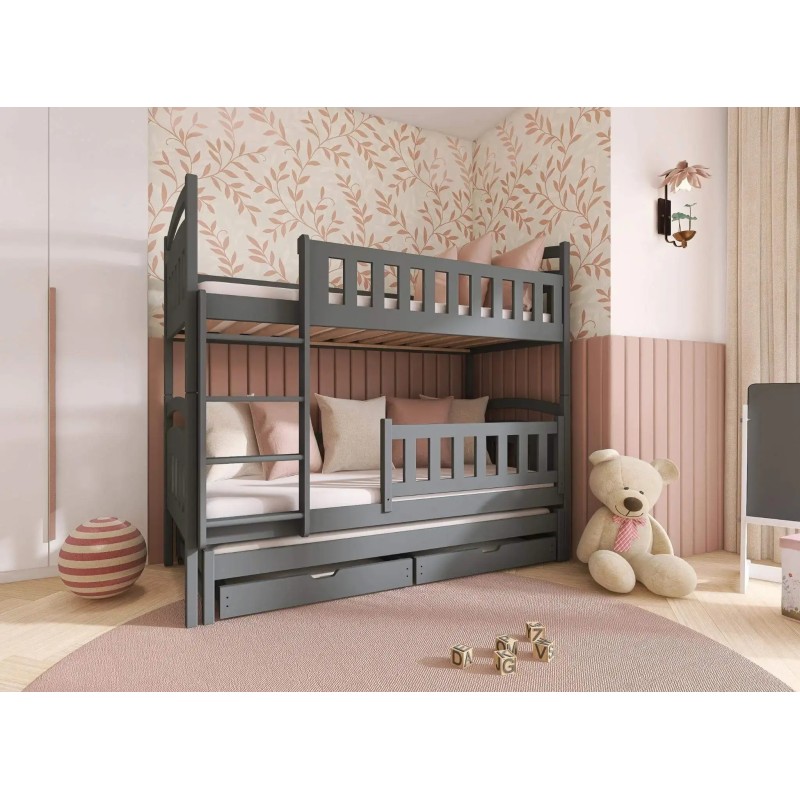 Κουκέτα BLANKA 80x160 graphite