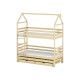 DALIA 80x200 pine house bunk bed Lano Furniture DALIA 80x200 pine house bunk bed Lano Furniture