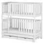 EMILKA 80x180 white bunk bed Lano Furniture