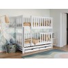 EMILKA 80x180 white bunk bed Lano Furniture