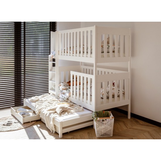 EMILKA 90x200 white bunk bed Lano Furniture EMILKA 90x200 white bunk bed Lano Furniture