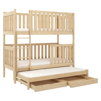 EMILKA 90x200 pine bunk bed Lano Furniture