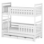 KLARA 90x190 white bunk bed Lano Furniture