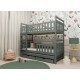 KLARA 80x160 graphite bunk bed Lano Furniture KLARA 80x160 graphite bunk bed Lano Furniture