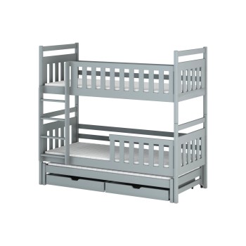 KLARA 80x200 grey bunk bed Lano Furniture