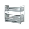 KLARA 90x200 grey bunk bed Lano Furniture