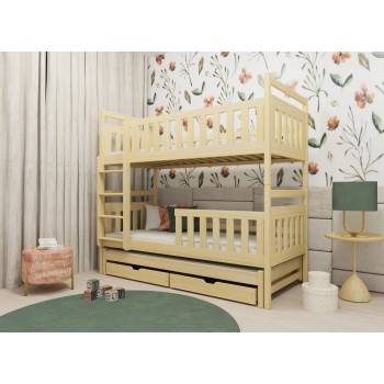 KLARA 80x200 pine bunk bed Lano Furniture