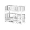 LEA 80x160 white bunk bed Lano Furniture