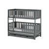 LEA 90x190 graphite bunk bed Lano Furniture