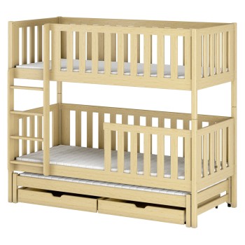 LEA 80x160 pine bunk bed Lano Furniture