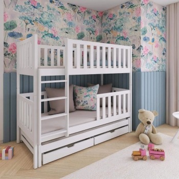 LEA 80x160 pine bunk bed Lano Furniture