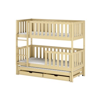 LEA 80x180 pine bunk bed Lano Furniture