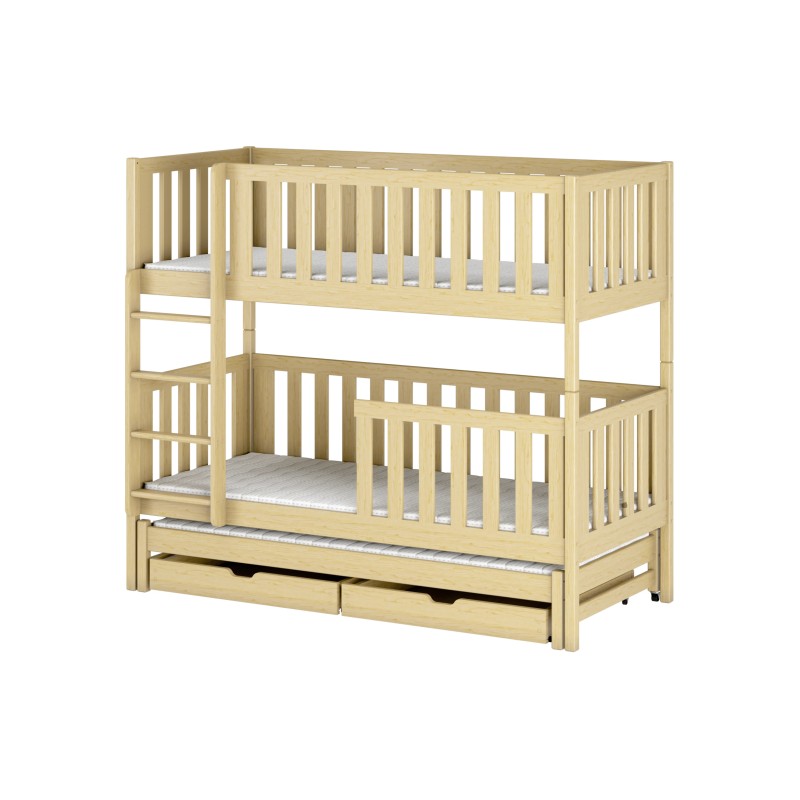 LEA 80x200 pine bunk bed Lano Furniture