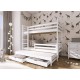 LUK 90x200 white bunk bed Lano Furniture LUK 90x200 white bunk bed Lano Furniture