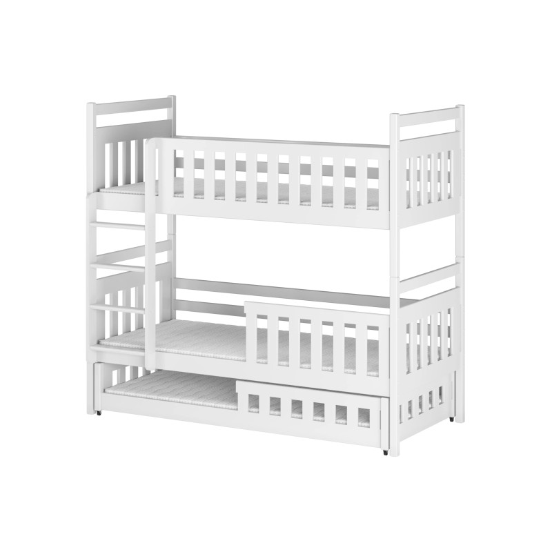 OLIWIA 80x160 white bunk bed Lano Furniture