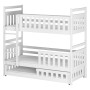 OLIWIA 80x180 white bunk bed Lano Furniture