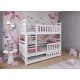 OLIWIA 80x200 white bunk bed Lano Furniture