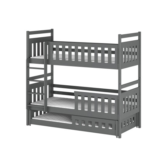 OLIWIA 90x190 graphite bunk bed Lano Furniture OLIWIA 90x190 graphite bunk bed Lano Furniture