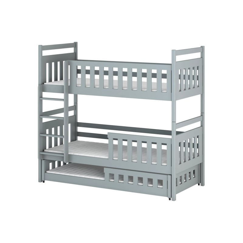 OLIWIA 80x200 grey bunk bed Lano Furniture