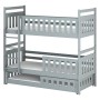 OLIWIA 90x200 grey bunk bed Lano Furniture