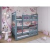 OLIWIA 90x200 grey bunk bed Lano Furniture