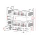 OLIWIA 80x200 pine bunk bed Lano Furniture