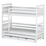 SEWERYN 80x180 white bunk bed Lano Furniture