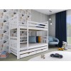 SEWERYN 80x200 white bunk bed Lano Furniture