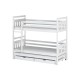SEWERYN 90x190 white bunk bed Lano Furniture SEWERYN 90x190 white bunk bed Lano Furniture