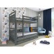 SEWERYN 80x200 graphite bunk bed Lano Furniture SEWERYN 80x200 graphite bunk bed Lano Furniture