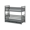 SEWERYN 90x190 graphite bunk bed Lano Furniture