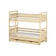SEWERYN 80x160 pine bunk bed Lano Furniture