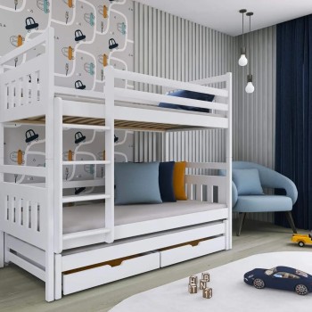 SEWERYN 80x180 pine bunk bed Lano Furniture