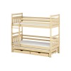 SEWERYN 80x200 pine bunk bed Lano Furniture