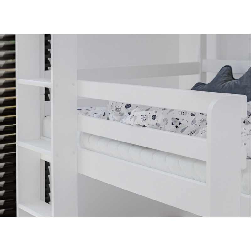 TED 80x180 white bunk bed Lano Furniture