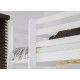 TED 80x200 white bunk bed Lano Furniture